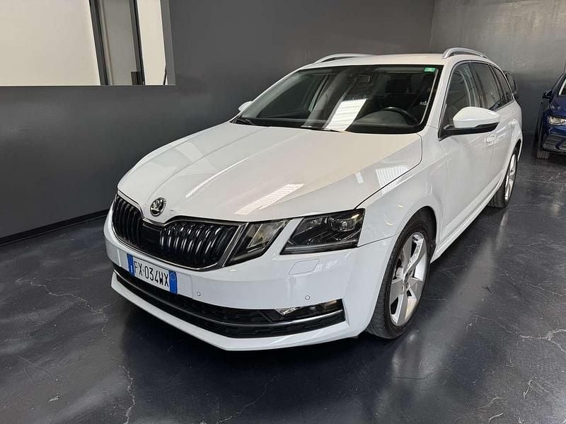 Usata Skoda Octavia G-TEC Style 131 CV (96 kW) 2019 Bianco Station wagon