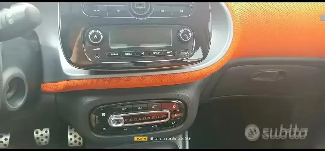 Usata Smart ForFour 71 CV (52 kW) 2015 Bianco Utilitaria