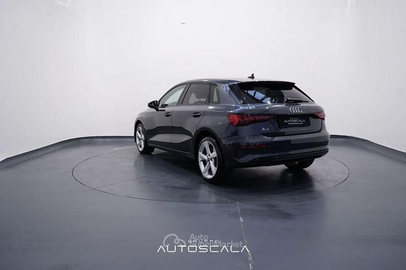 Usata Audi A3 Advanced 116 CV (85 kW) 2023 Grigio manhattan Berlina