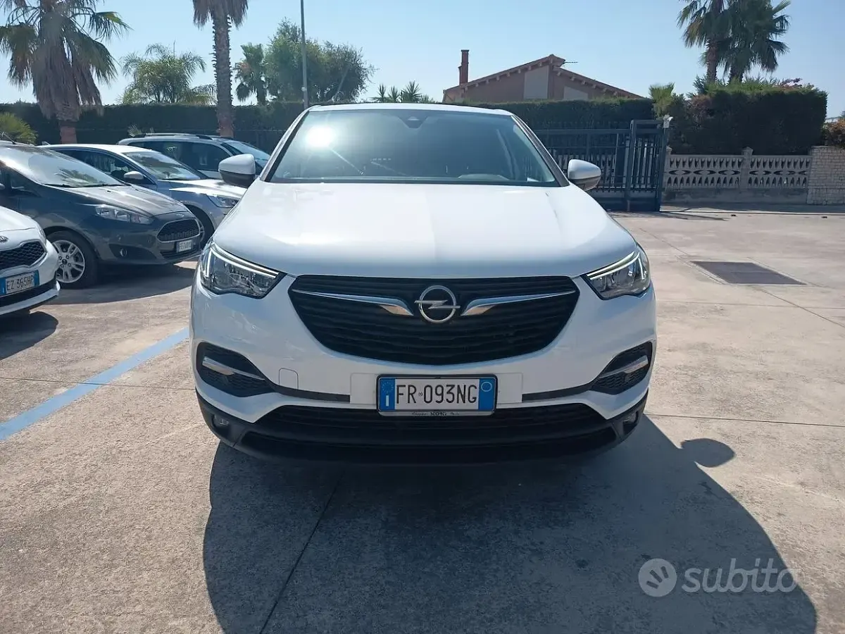Usata Opel Grandland X S 120 CV (88 kW) 2018 Bianco SUV