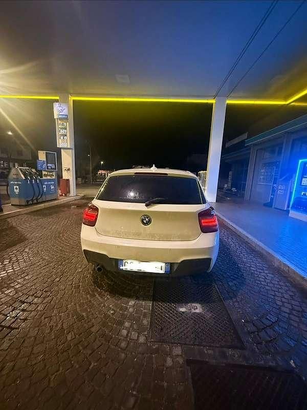 Usata BMW 116 M Sport 116 CV (85 kW) 2014 Bianco Utilitaria