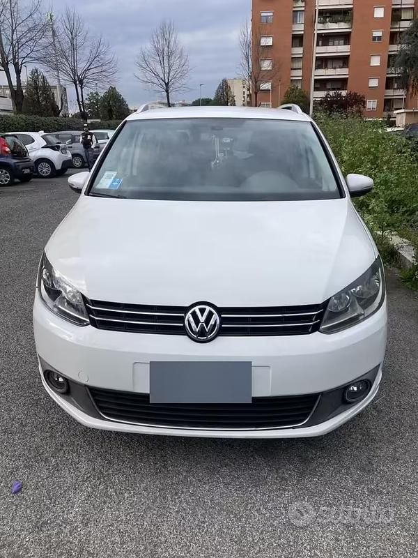 Usata VW Touran 2011 Bianco Monovolume