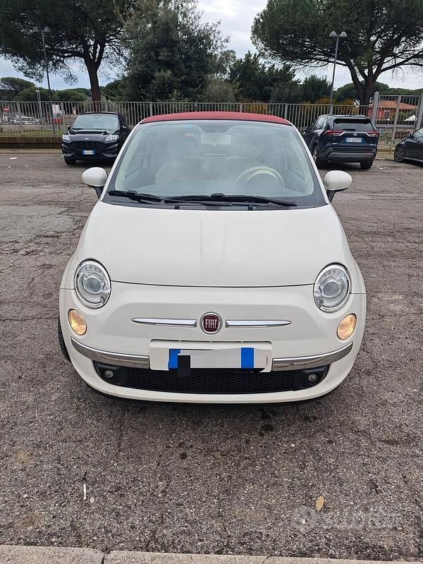 Usata Fiat 500C S 95 CV (69 kW) 2013 Bianco Cabrio