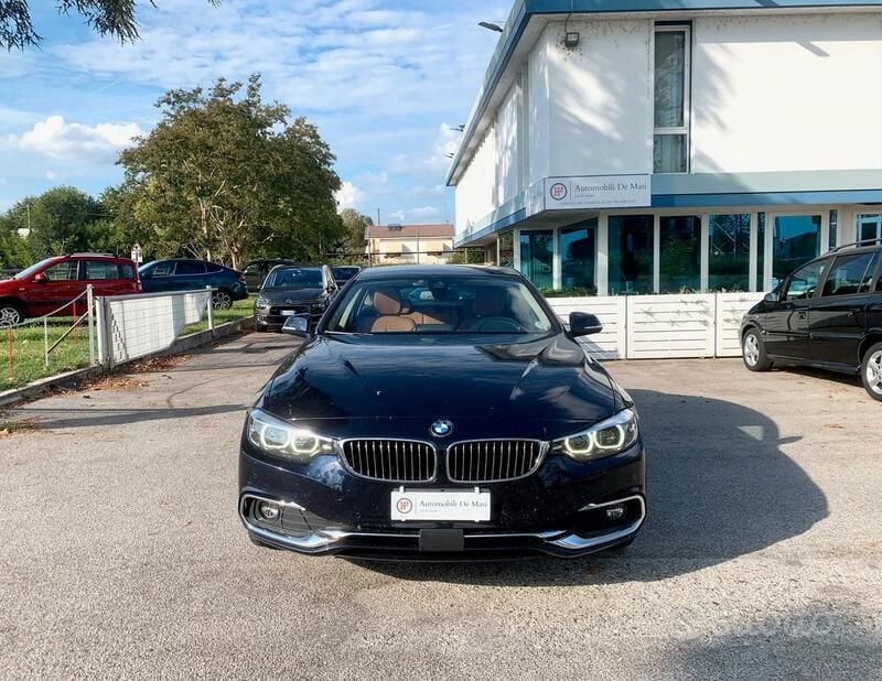 Usata BMW 420 Gran Coupé Luxury Line 190 CV (139 kW) 2017 Blu/azzurro Coupé