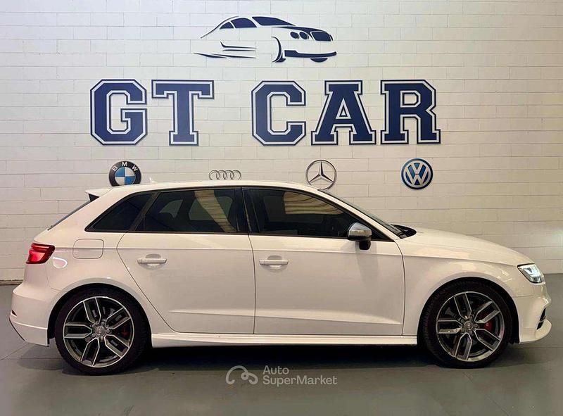 Usata Audi S3 Ambiente 310 CV (228 kW) 2017 Bianco Berlina