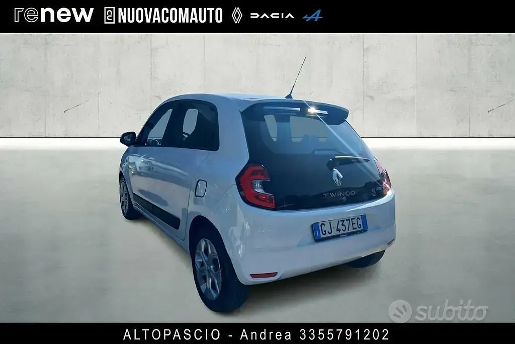 Usata Renault Twingo Zen 30 kW (42 CV) 2022 Bianco Utilitaria