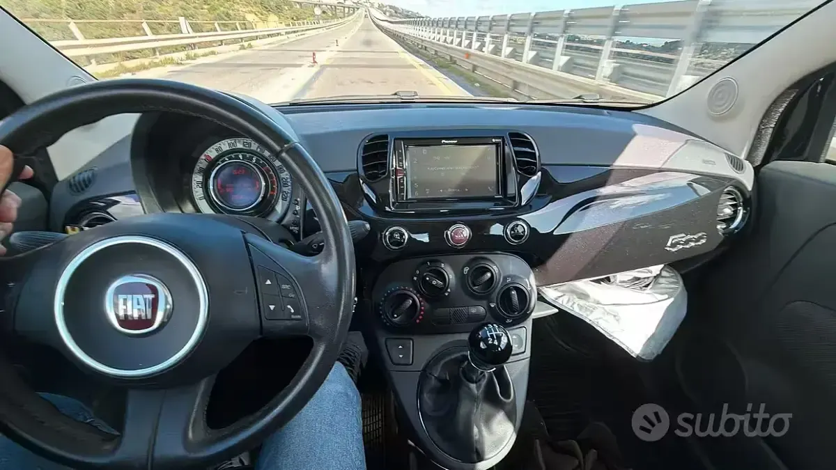 Usata Fiat 500 69 CV (50 kW) 2014 Nero Utilitaria