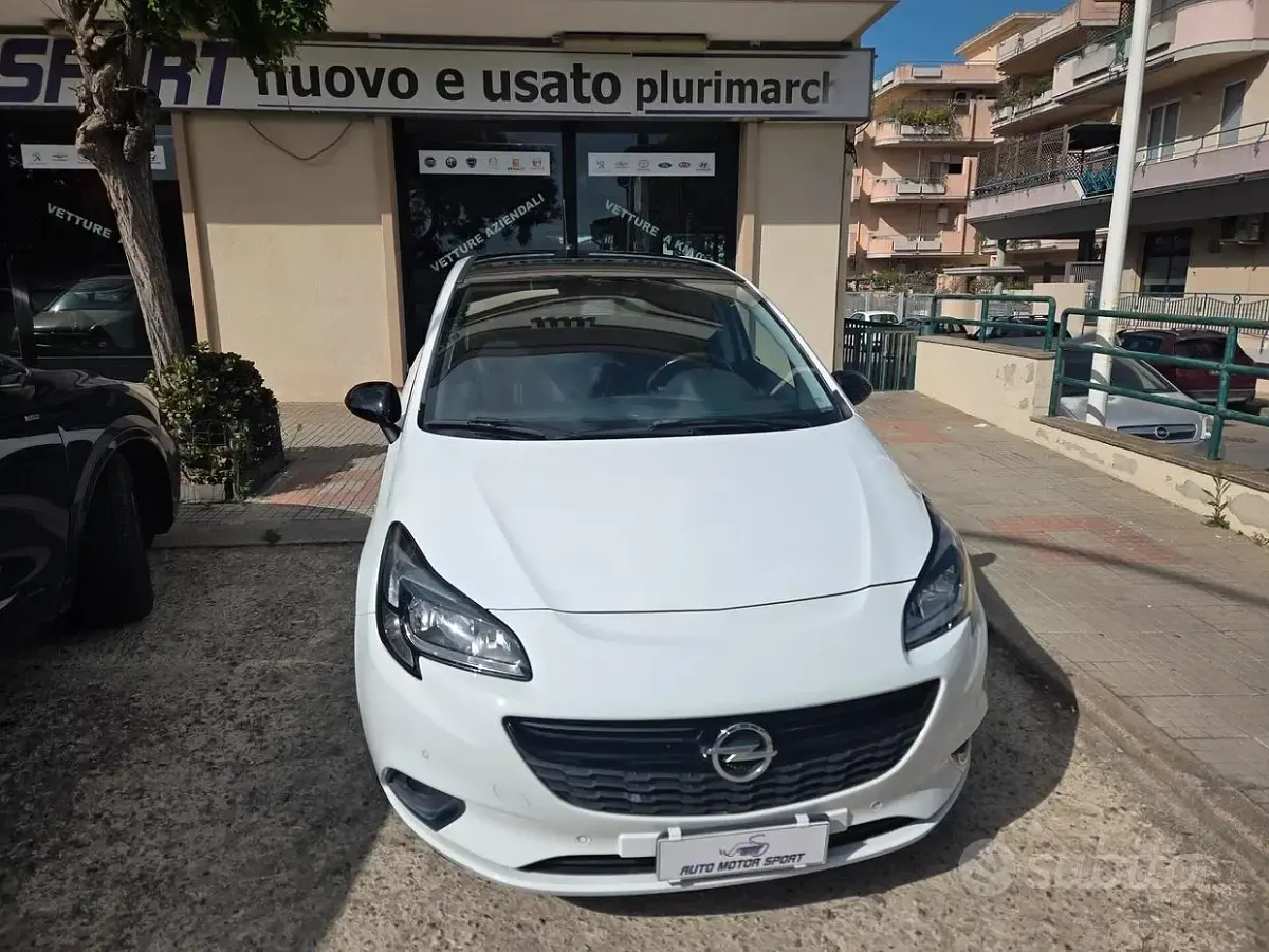 Usata Opel Corsa Edition 75 CV (55 kW) 2018 Bianco Utilitaria