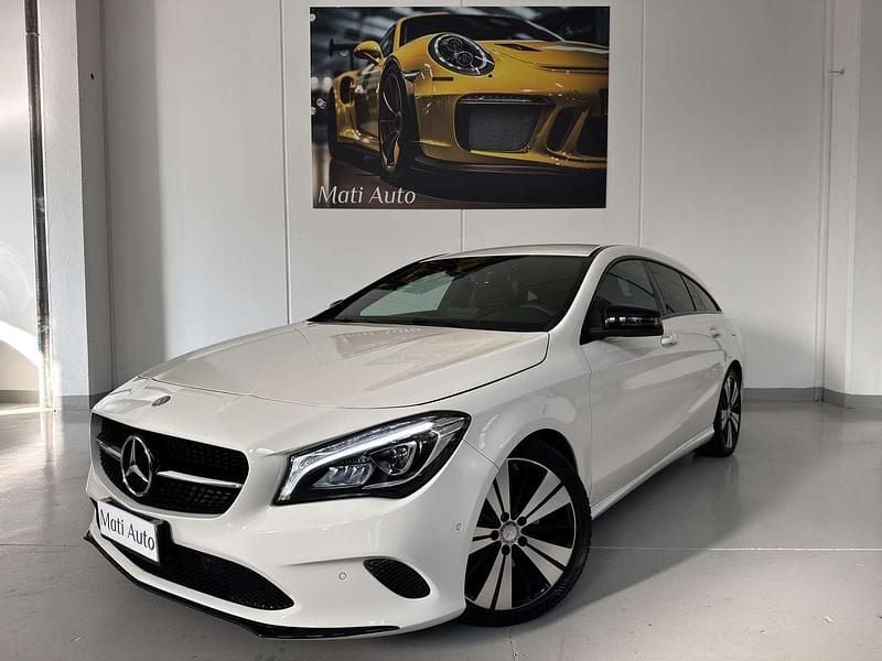 Usata Mercedes CLA200 Shooting Brake Edition 136 CV (100 kW) 2017 Bianco Station wagon