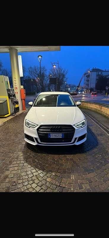 Usata Audi A3 Sport 116 CV (85 kW) 2018 Bianco Berlina