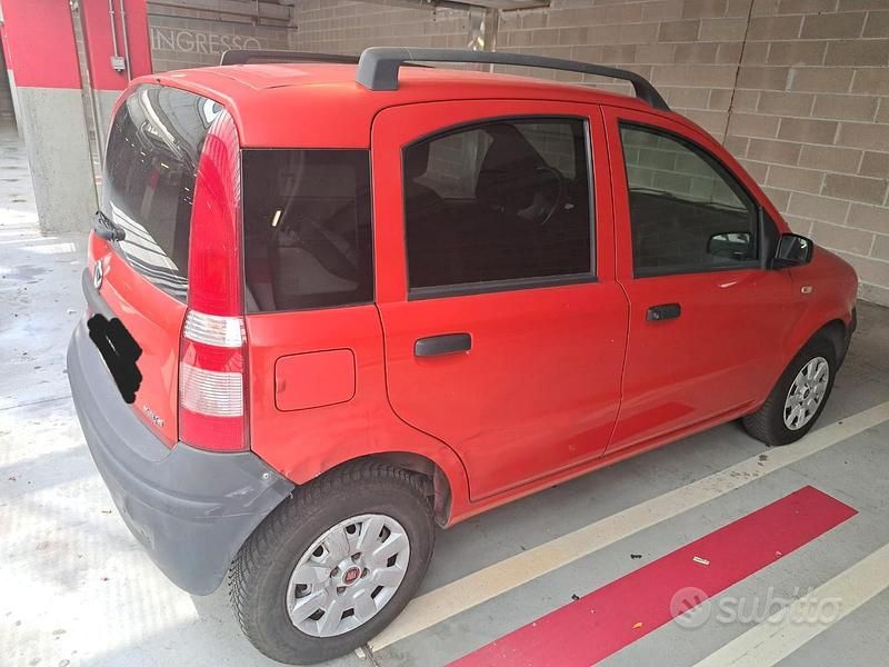 Usata Fiat Panda 2008 Rosso Utilitaria