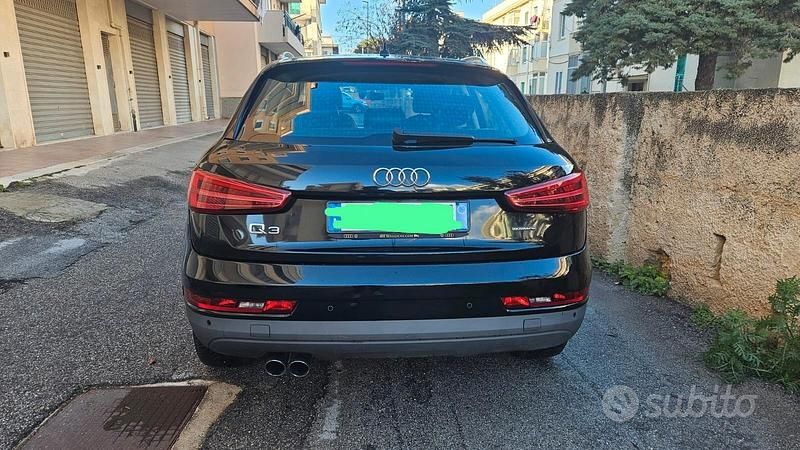 Usata Audi Q3 Design 150 CV (110 kW) 2016 Nero SUV