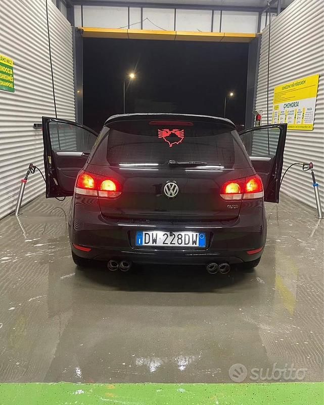 Usata VW Golf VI 160 CV (117 kW) 2008 Nero Utilitaria