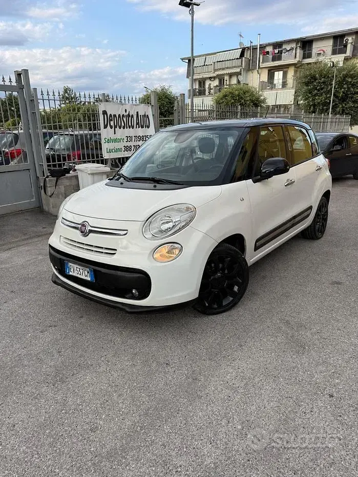 Usata Fiat 500L Lounge 85 CV (62 kW) 2014 Bianco Monovolume
