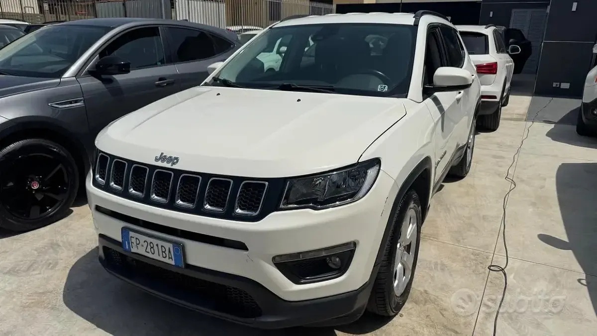 Usata Jeep Compass 120 CV (88 kW) 2018 Bianco SUV