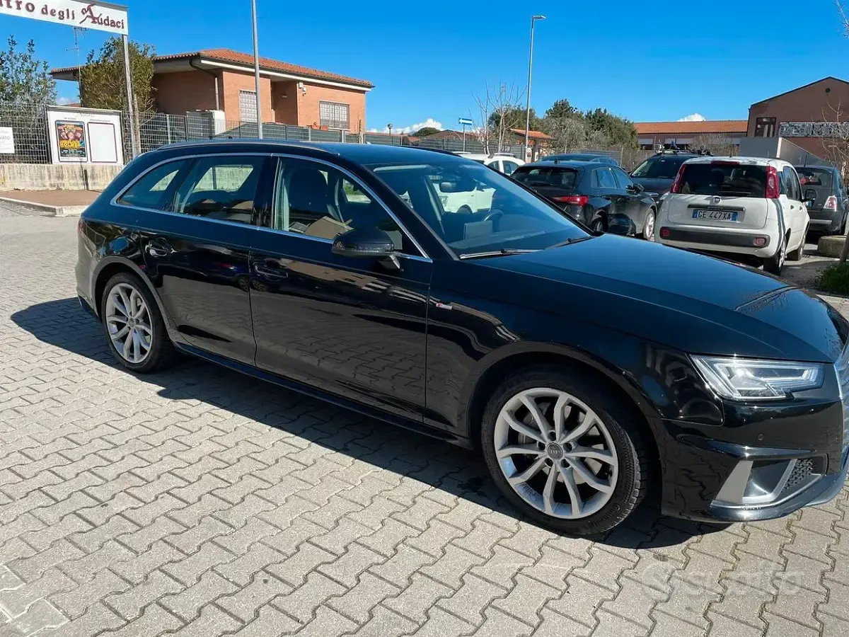 Usata Audi A4 S-Line 190 CV (139 kW) 2019 Nero Station wagon