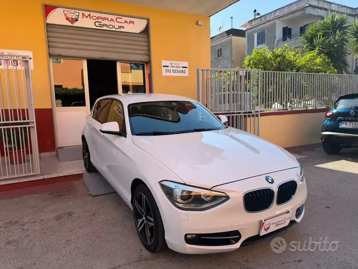 Usata BMW 118 M Sport 143 CV (105 kW) 2013 Bianco Utilitaria