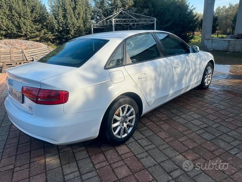 Usata Audi A4 177 CV (130 kW) 2013 Bianco Berlina