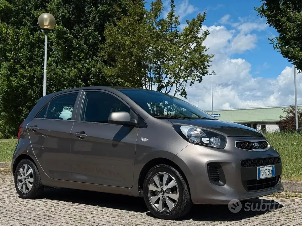 Usata Kia Picanto Active 67 CV (49 kW) 2017 Grigio Utilitaria