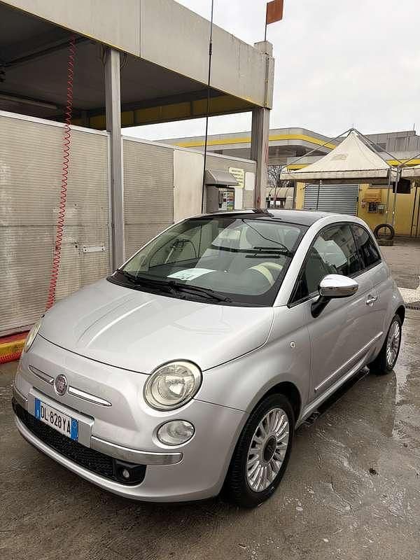 Usata Fiat 500 Lounge 69 CV (50 kW) 2008 Grigio Utilitaria