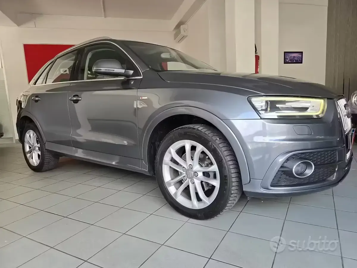 Usata Audi Q3 S-Line 177 CV (130 kW) 2013 Grigio SUV