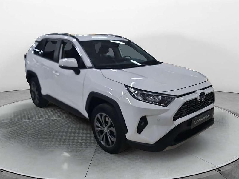 Usata Toyota RAV4 Hybrid 218 CV (160 kW) 2022 Bianco SUV