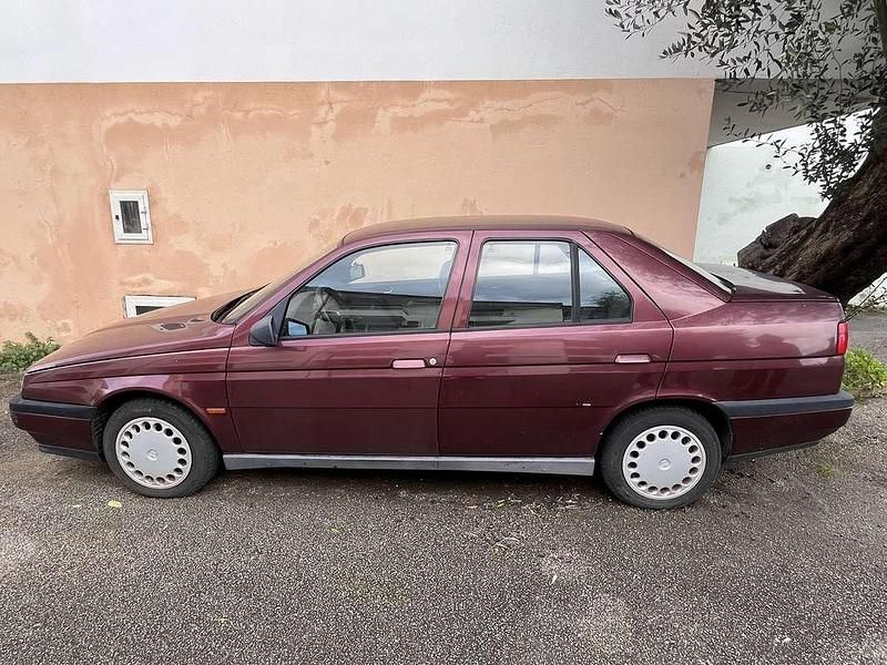 Usata Alfa Romeo 155 116 CV (85 kW) 1994 Rosso Berlina