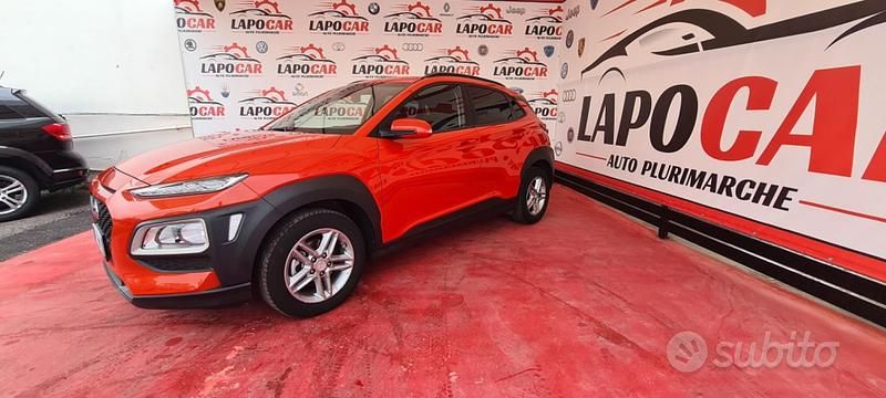 Usata Hyundai Kona 116 CV (85 kW) 2019 Arancione SUV