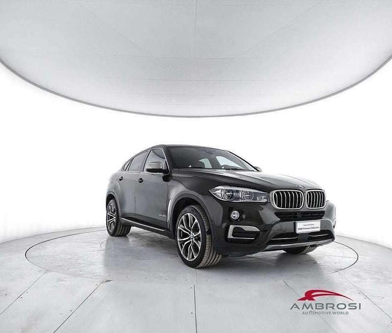 Usata BMW X6 313 CV (230 kW) 2017 Nero SUV