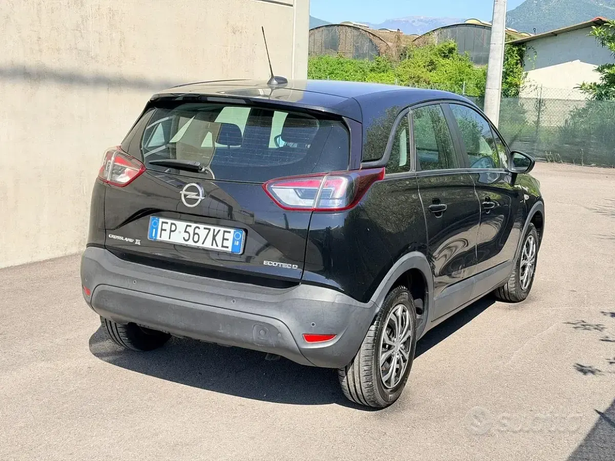 Gebraucht Opel Crossland X 99 PS (72 kW) 2018 Schwarz SUV