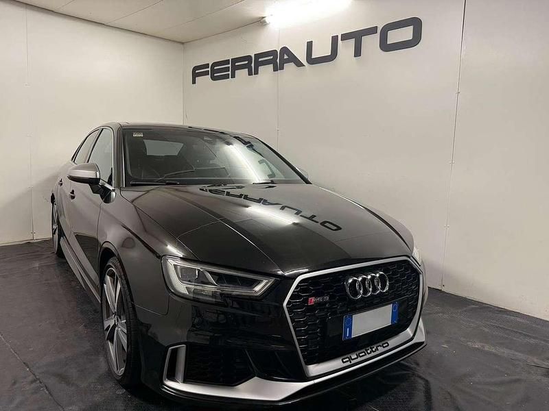 Usata Audi RS3 Ambiente 400 CV (294 kW) 2018 Nero Berlina