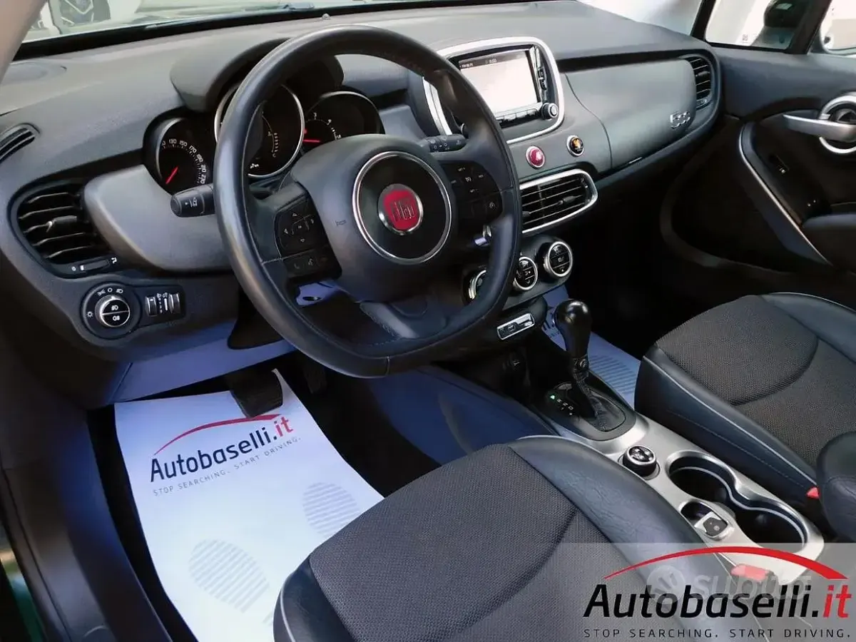 Usata Fiat 500X Cross 140 CV (102 kW) 2016 Verde SUV
