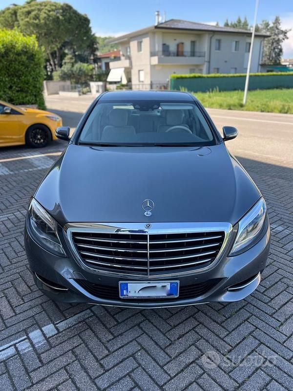 Grigio Usata 2015 Mercedes S350 Tre volumi | 37.900 € (Buon prezzo) - Immagine 1/4