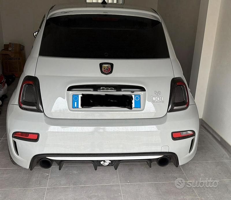 Usata Abarth 595 145 CV (106 kW) 2018 Grigio Berlina