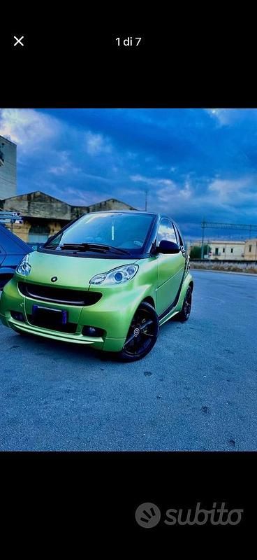 Usata Smart ForTwo Coupé 71 CV (52 kW) 2012 Verde Coupé