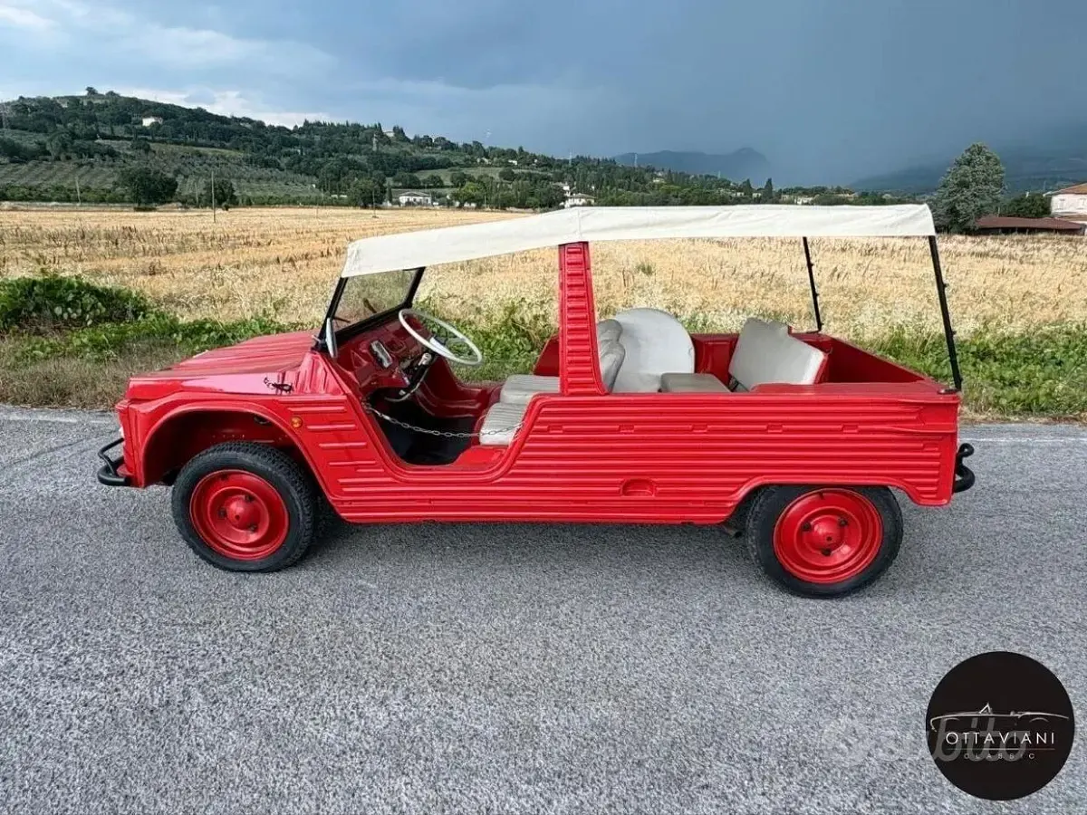 Usata Citroën Méhari 28 CV (20 kW) 1970 Rosso Cabrio