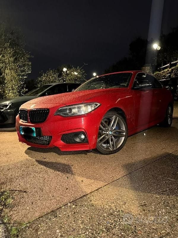 Usata BMW 218 M Sport 2015 Rosso Coupé