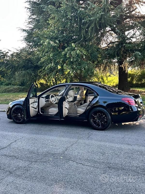 Usata Mercedes S400 Premium Plus 340 CV (250 kW) 2019 Nero Berlina