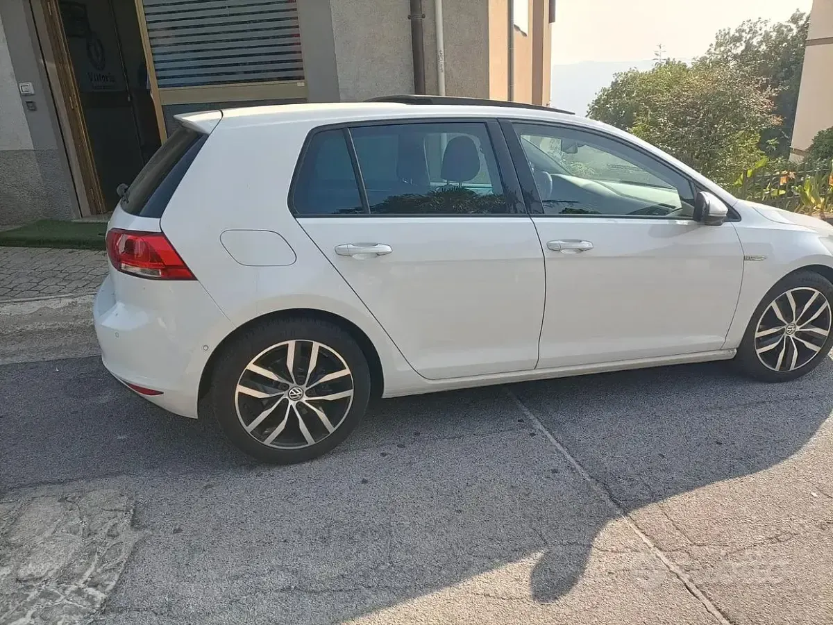 Usata VW Golf VII 150 CV (110 kW) 2015 Bianco Berlina
