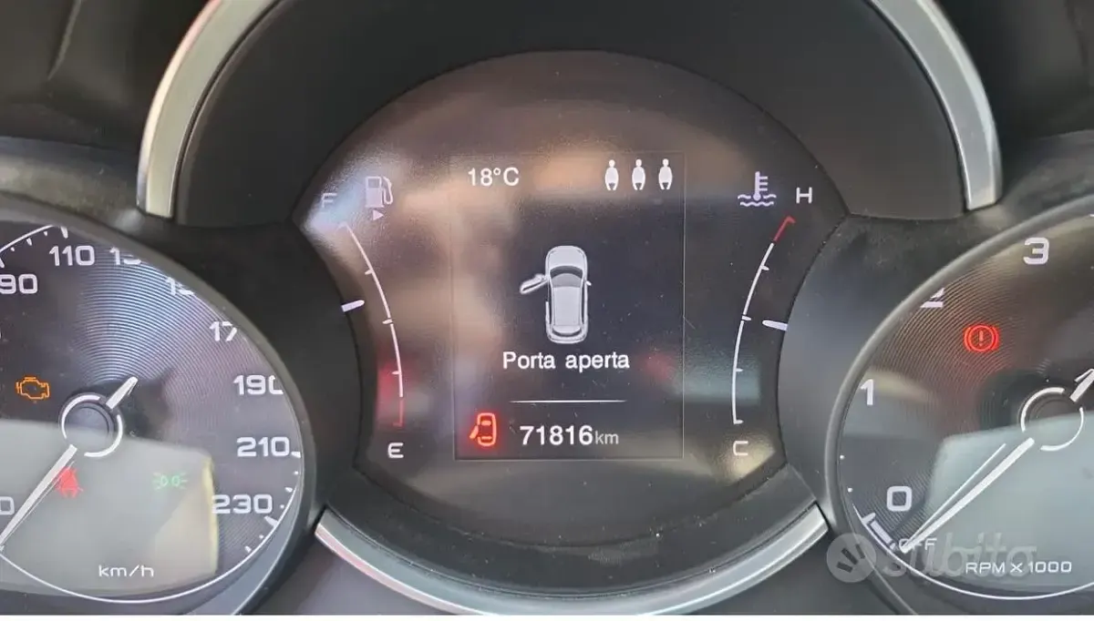 Usata Fiat 500X 95 CV (69 kW) 2019 Bianco SUV