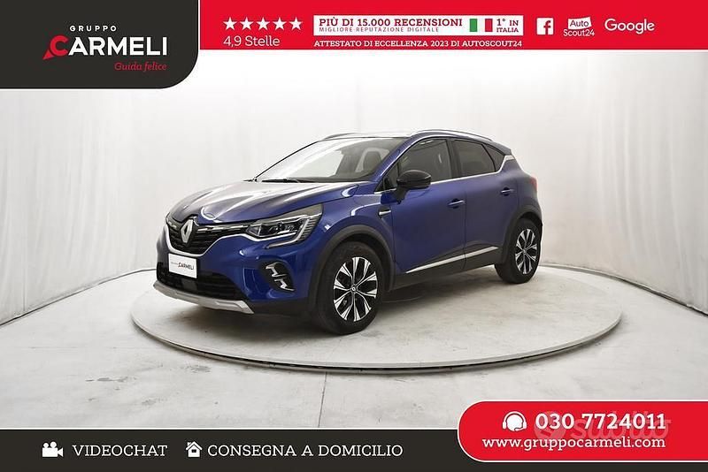 Usata Renault Captur Business 145 CV (106 kW) 2023 Blu SUV