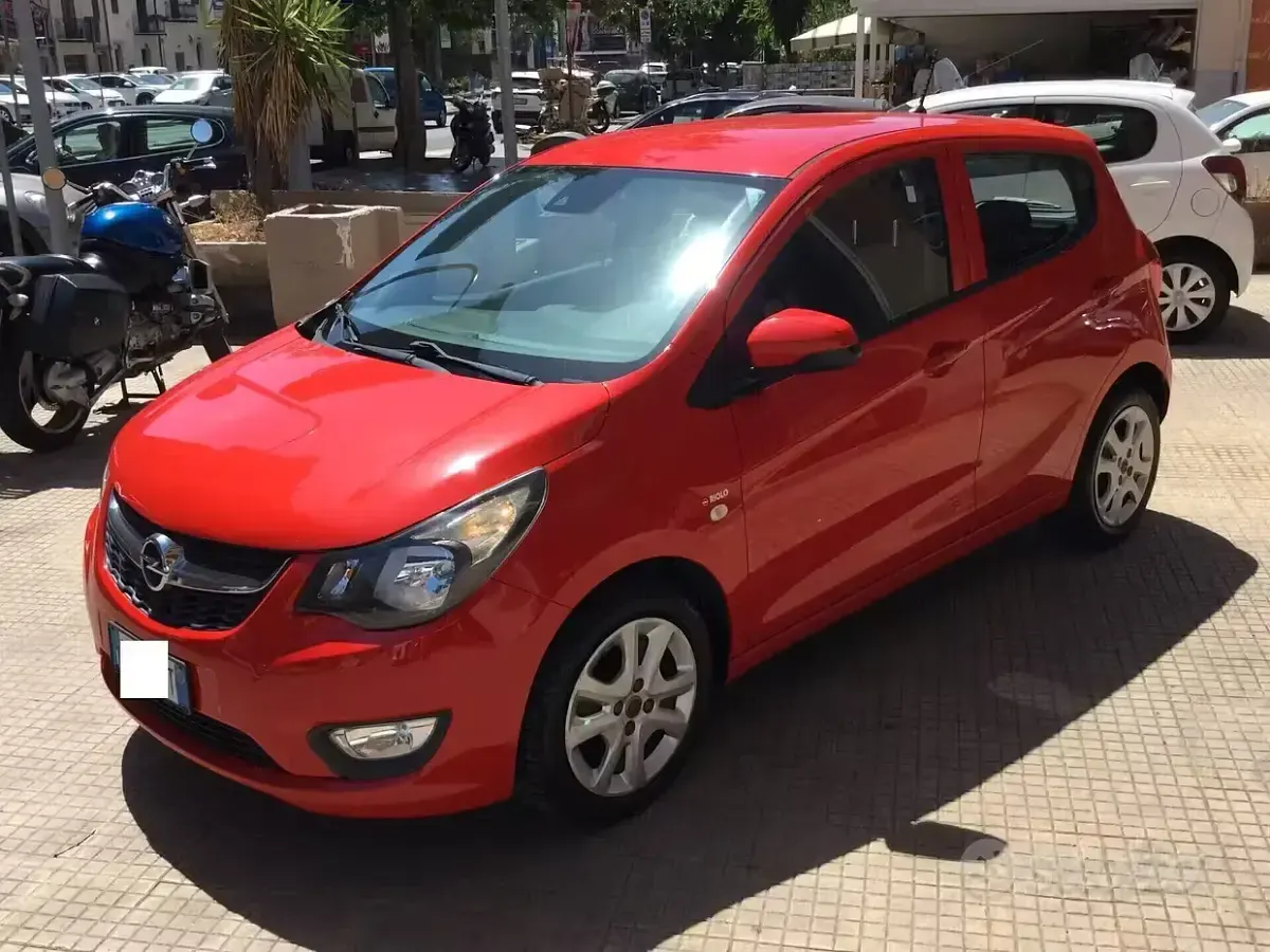 Usata Opel Karl Innovation 73 CV (53 kW) 2017 Rosso Utilitaria