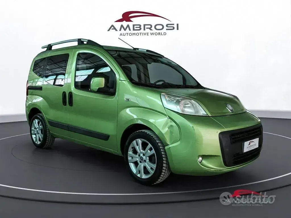 Usata Fiat Qubo Dynamic 80 CV (58 kW) 2008 Verde Monovolume
