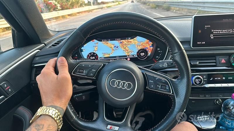 Usata Audi A4 S-Line 150 CV (110 kW) 2020 Nero Berlina