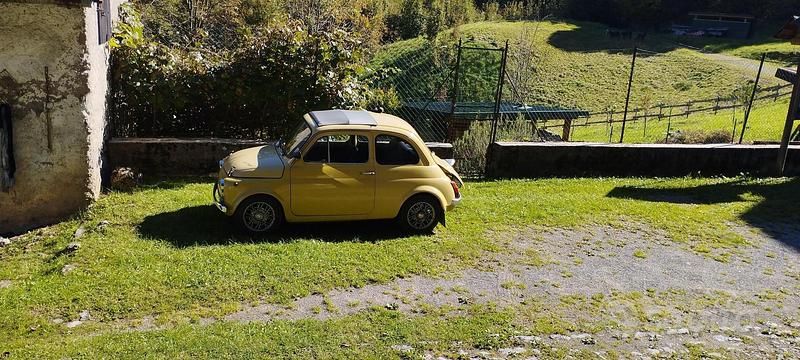 Usata Fiat 500 1970 Giallo Utilitaria