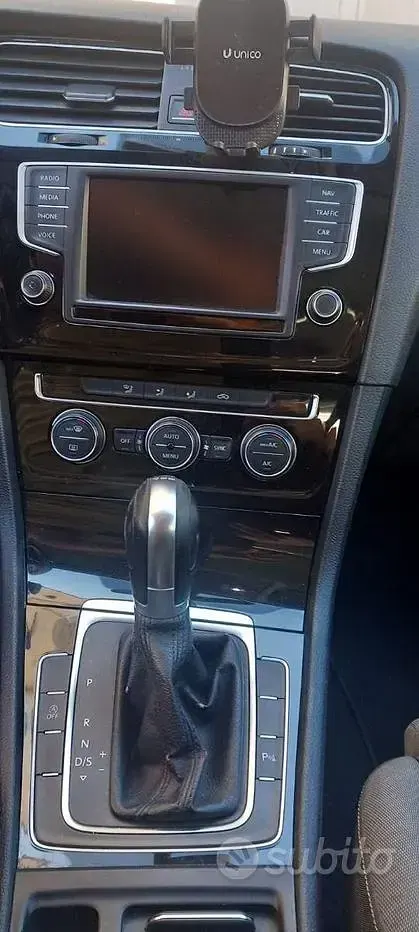 Usata VW Golf VII 110 CV (80 kW) 2016 Bianco Berlina