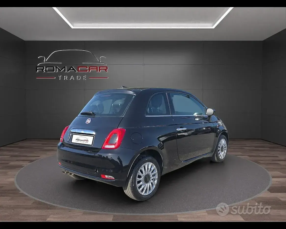 Usata Fiat 500 Lounge 69 CV (50 kW) 2019 Nero Monovolume