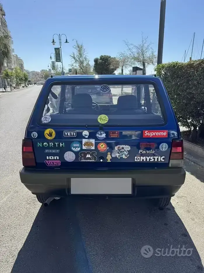 Usata Fiat Panda 45 CV (33 kW) 1998 Blu Utilitaria