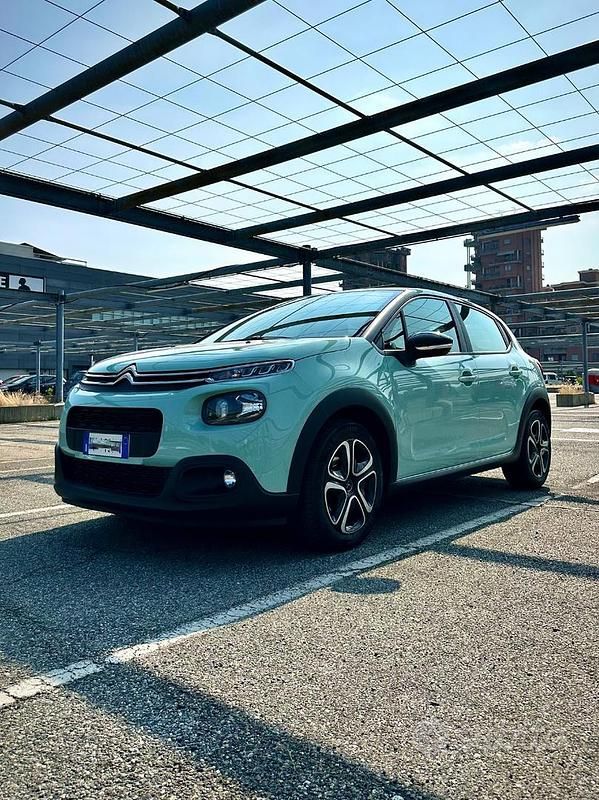 Usata Citroën C3 82 CV (60 kW) 2021 Verde Utilitaria