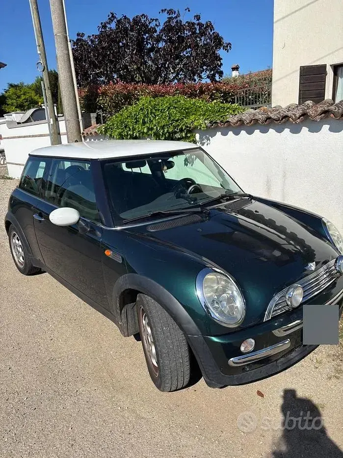 Usata Mini Cooper 116 CV (85 kW) 2004 Verde Utilitaria